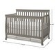 preview thumbnail 2 of 4, Emery 57" Wide Modern Convertible Crib Slat, Gray