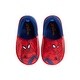 preview thumbnail 1 of 3, Marvel Spiderman Slippers for Kids The Amazing Spidey House Shoes Indoor Cozy Plush Slippers Size Toddler/Little Kids 11/12 - Red/Blue