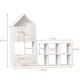 preview thumbnail 22 of 30, Versatile Children's Bookshelf with House-Shaped Design