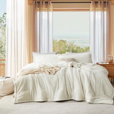 Coma Inducer® Oversized Comforter - The Original Plush - Stalactite Cream