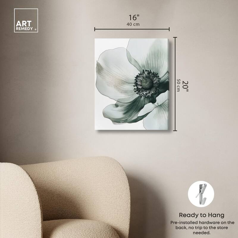Delicate Stamen III Canvas by Art Remedy, Gallery Wrapped