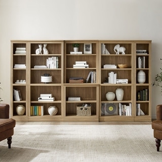 Halston 72.5" Tall Modular Bookcases Bookshelves 5-Tier Display Shelves Organizer and Storage