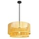 preview thumbnail 5 of 8, Boho Light Fixture 2-Tier Handwoven Rattan Pendant Lights