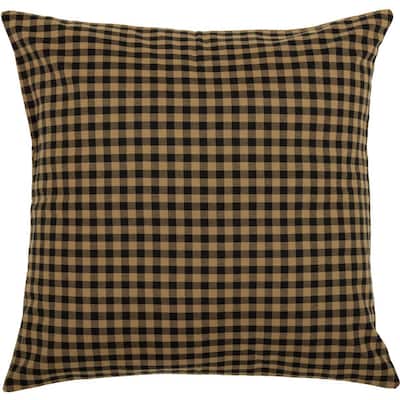 Primitive Bedding VHC Check Euro Sham Cotton