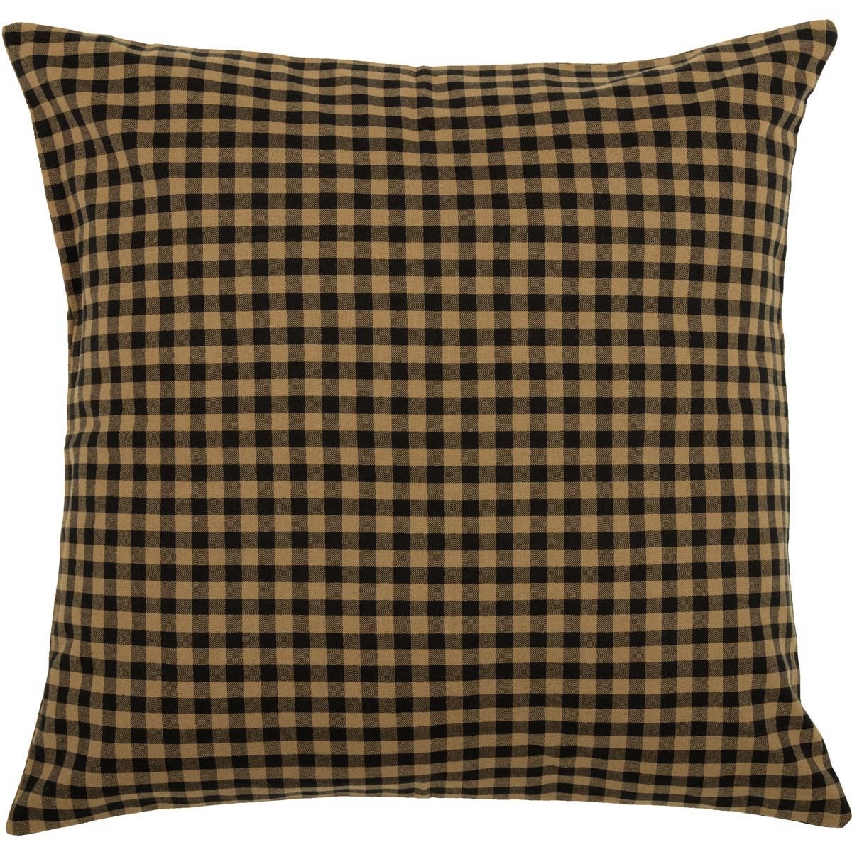 Primitive Bedding VHC Check Euro Sham Cotton