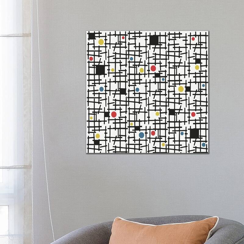 iCanvas "Spot The Dot" by Hemingway Design Canvas Print - 26x26x1.5