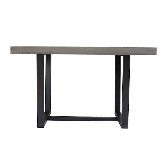 Middlebrook Solid Wood 52-inch Distressed Dining Table