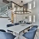 preview thumbnail 20 of 20, Black Wagon Wheel Chandelier Modern Farmhouse Chandelier