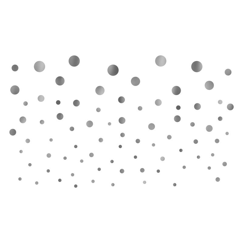 Walplus Polka Dots Wall Sticker Big Wall Home Decoration Nursery Decor