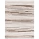 preview thumbnail 6 of 6, Martha Stewart by SAFAVIEH Michi Rustic Stripe Wool Rug 8' x 10' - Natural/Beige - Rectangle