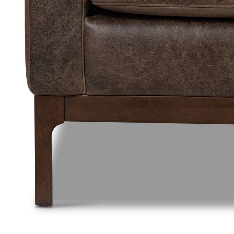 Poly & Bark Toscano 89" Sofa in Brown Stone
