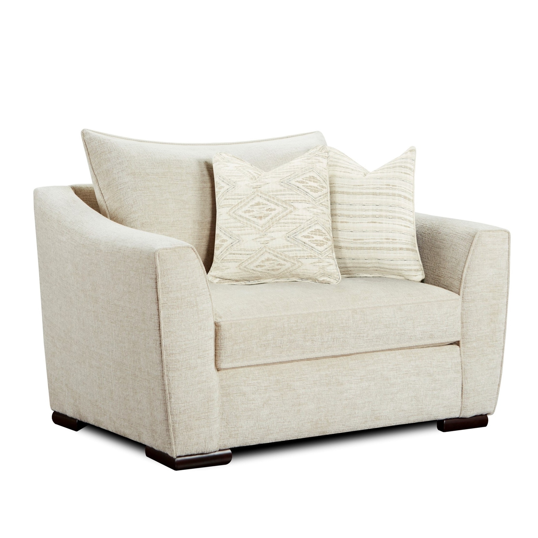 Cream chair and hotsell a half