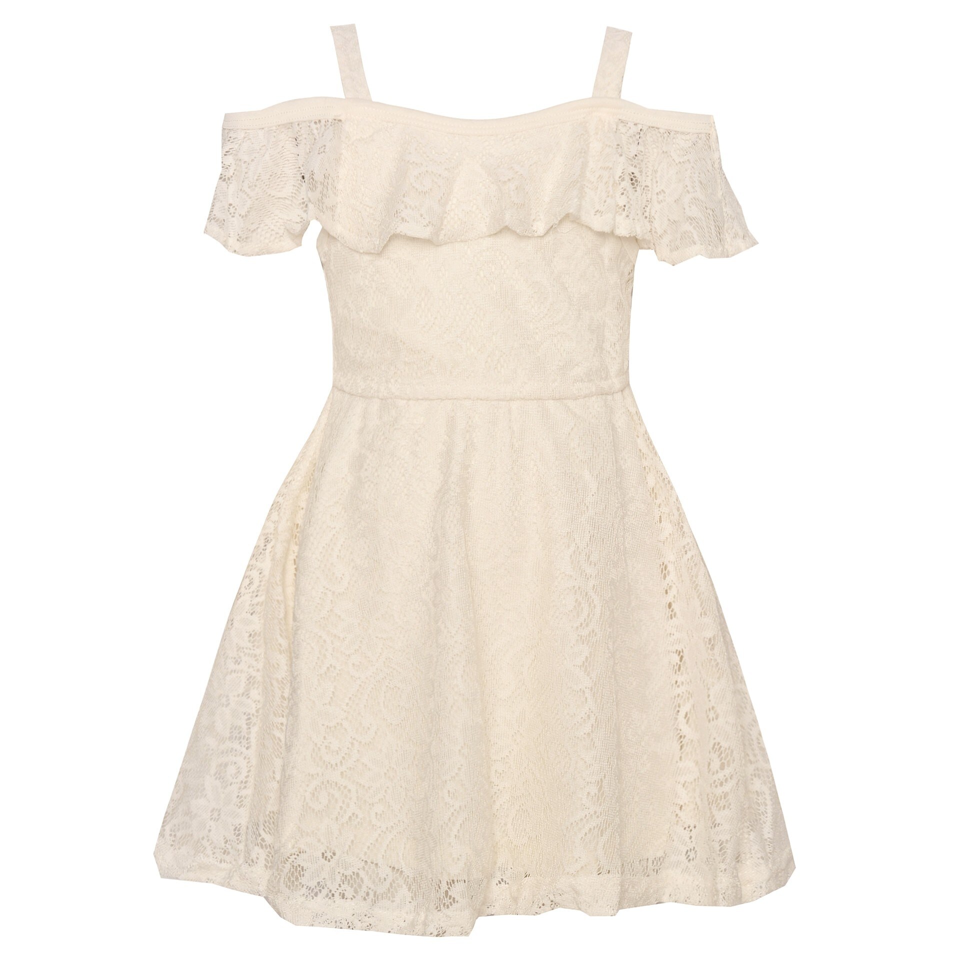 ivory lace summer dress