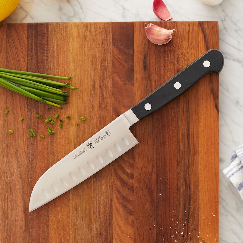 HENCKELS CLASSIC Hollow Edge Santoku Knife