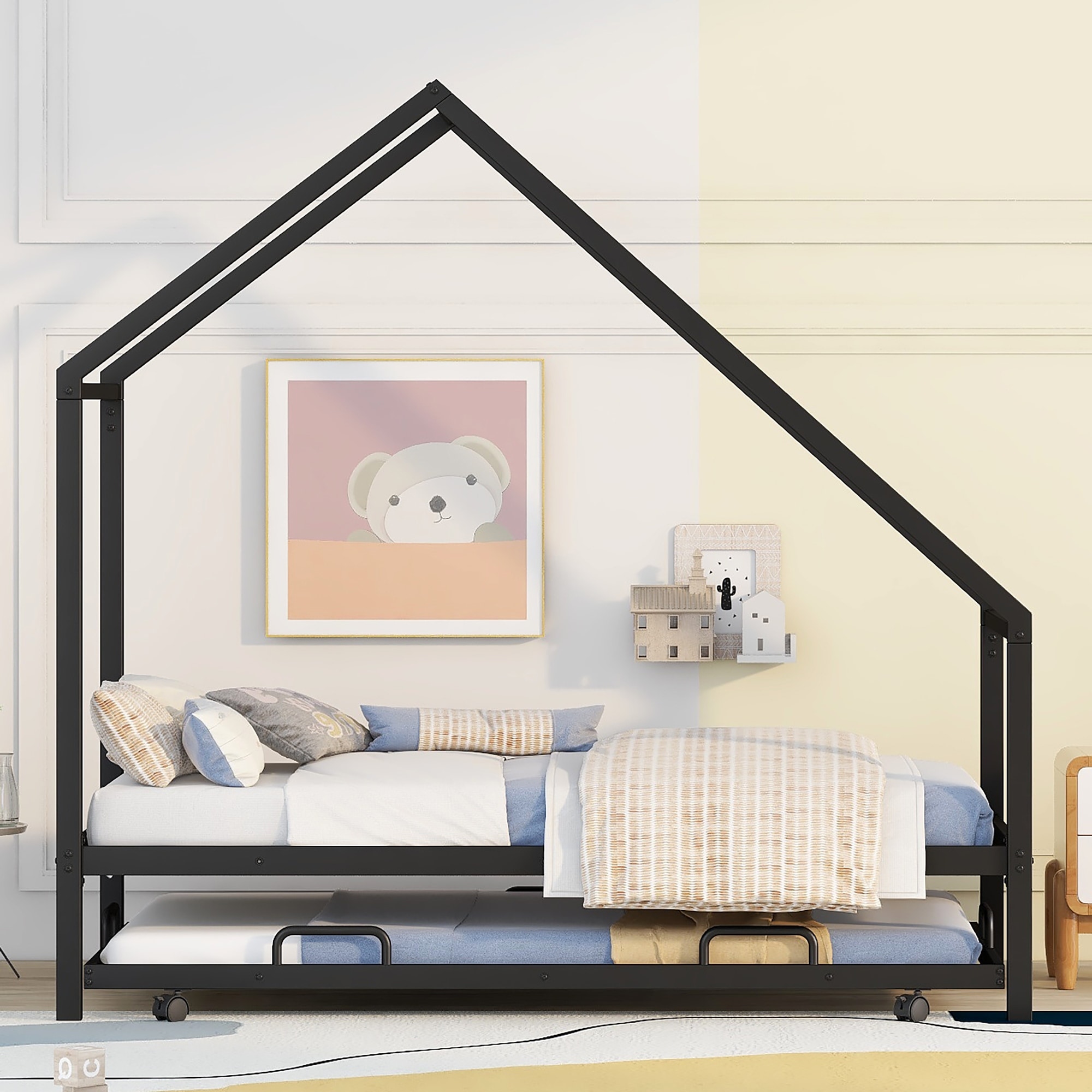 Metal beds hotsell for girls