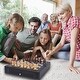 preview thumbnail 7 of 5, GSE™ 12.5" Premium Leather 4-in-1 Chess, Checkers, Backgammon and Chinese Checkers Board Game Combo Set