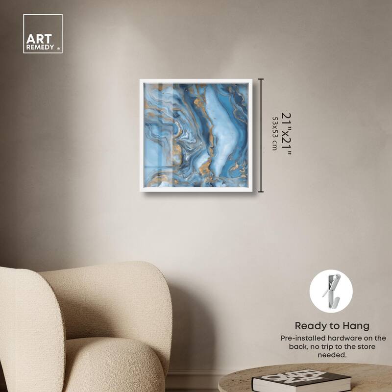River Gold Shadowbox by Art Remedy