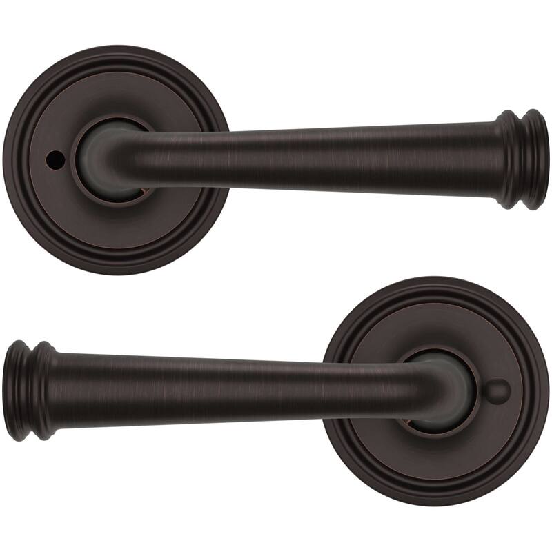 Baldwin 5116 Series Privacy Door Lever Set with Round Rose from the