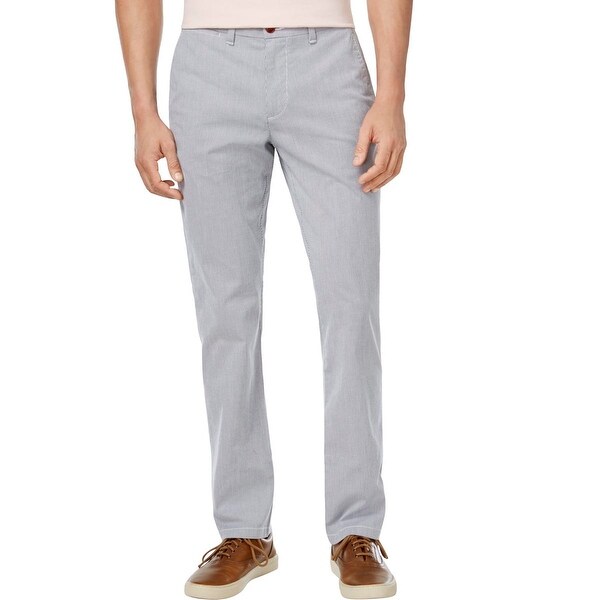 tommy hilfiger pants with stripe