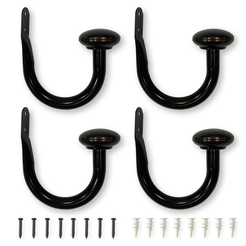 Lumi 3/4 in. Dia. Curtain Holdback (2-Pack / 4-Pack)