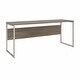 preview thumbnail 2 of 63, Hybrid 72W x 24D Computer Table Desk by Bush Business Furniture