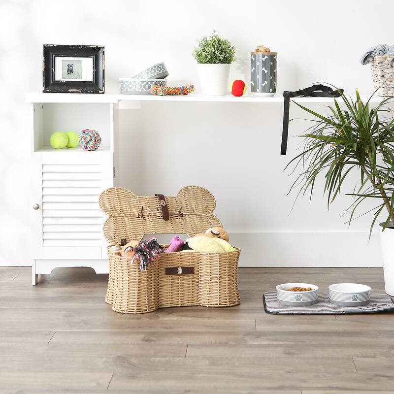 DII Bone Shape Pet Basket
