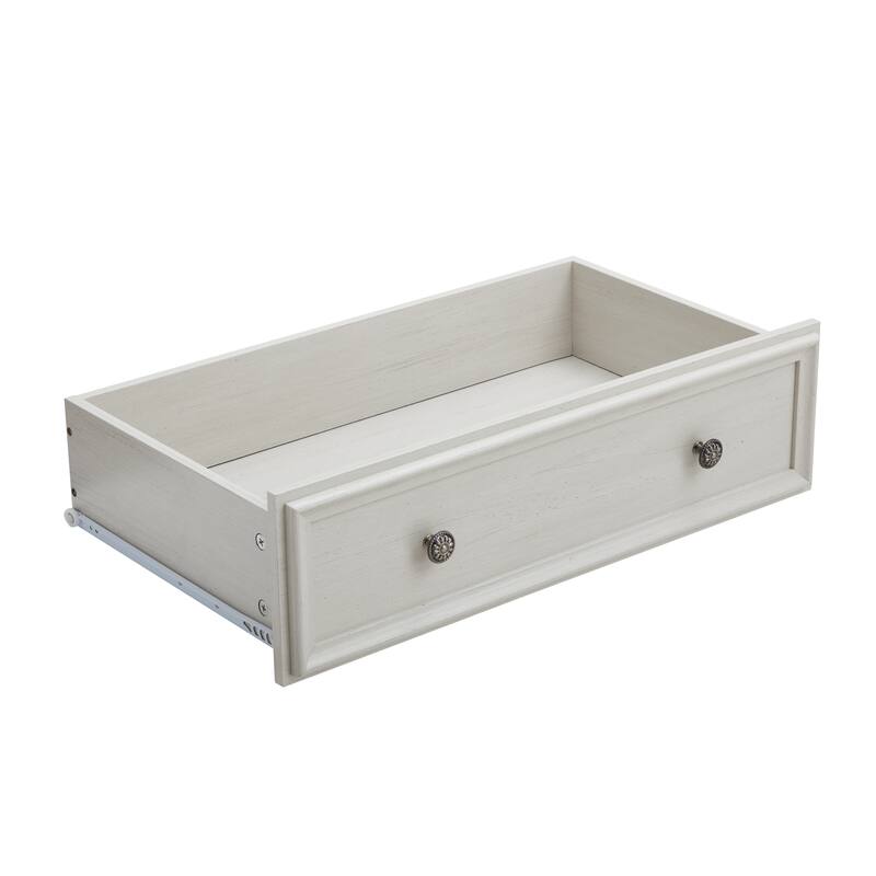 Beige Modern 5-Drawer Dresser, Stylish Closet Organizer Solution