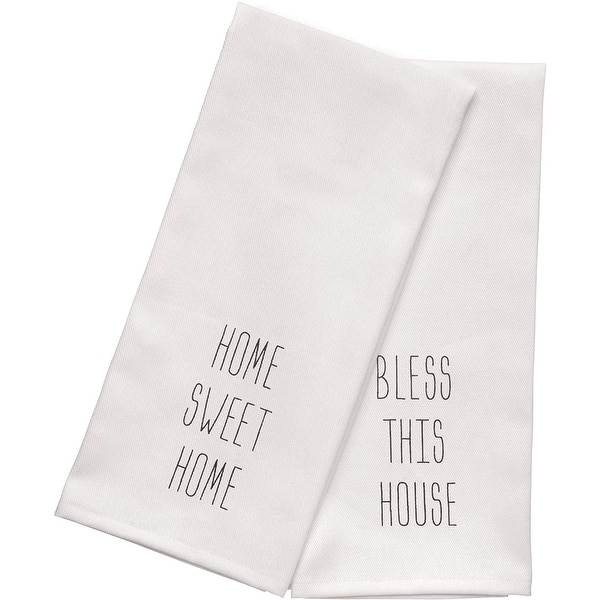 Cotton Tea Towels, Set of 2