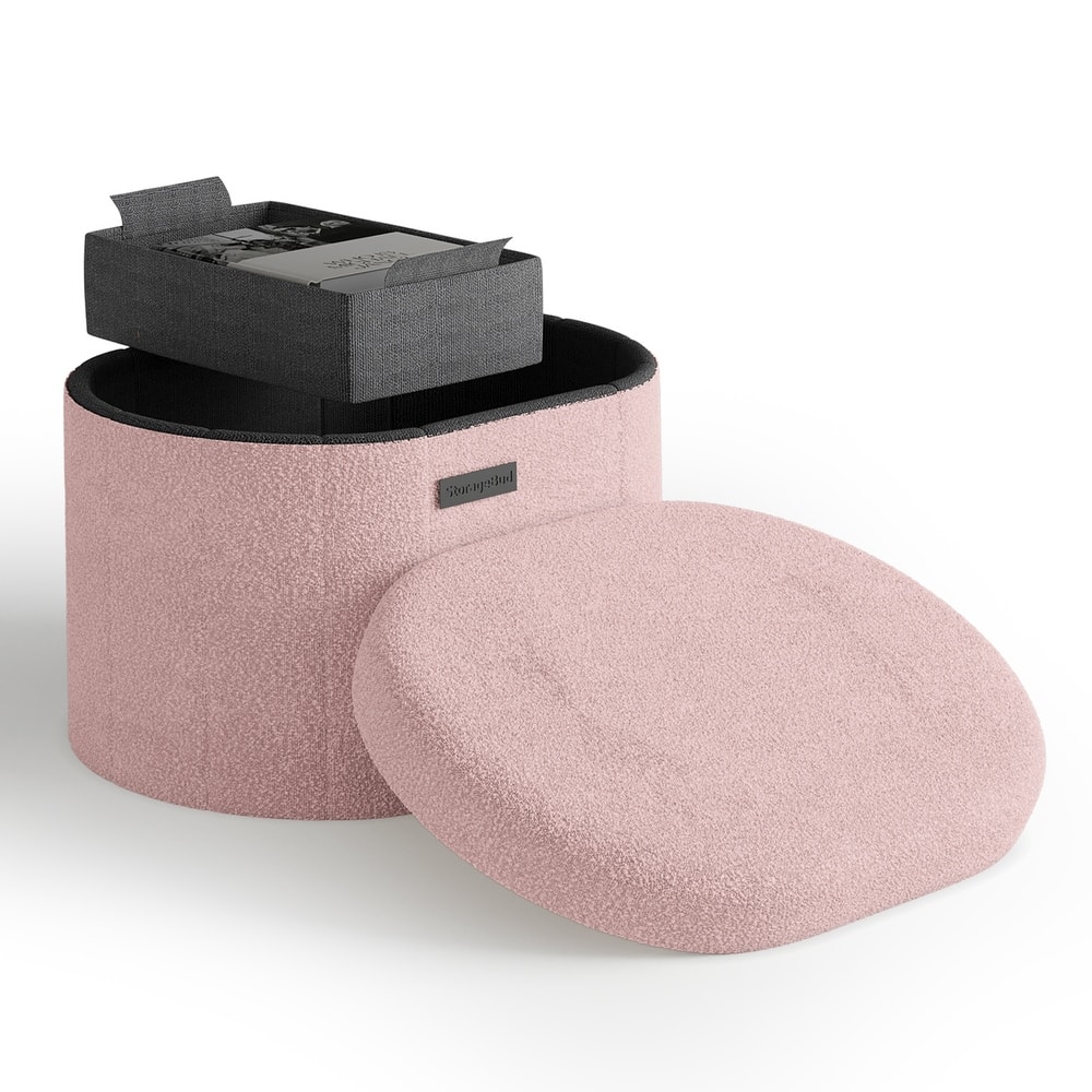 Empyrean Storage Bench for Living Room, Small Ottoman Foot Rest