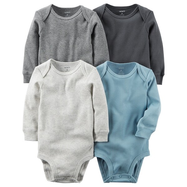 Shop Carter's Baby Boys 4-Pack Long-Sleeve Original ...