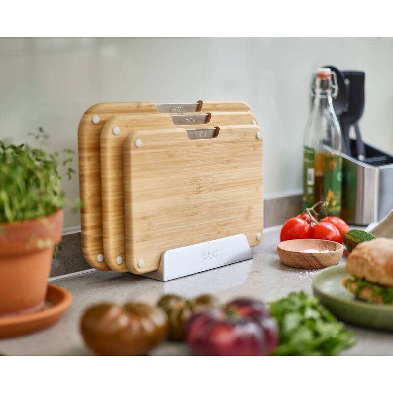 Joseph Joseph Nest Boards Bamboo 3-piece Cutting Board Set