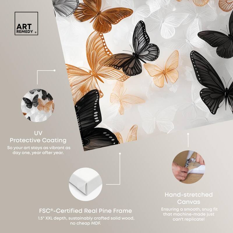 Cinderflight II Canvas by Art Remedy, Gallery Wrapped