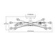 preview thumbnail 2 of 0, Serendipity 6-light Semi-flush Fixture