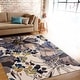 preview thumbnail 22 of 56, World Rug Gallery Modern Bright Flowers Non-Slip Area Rug Multi