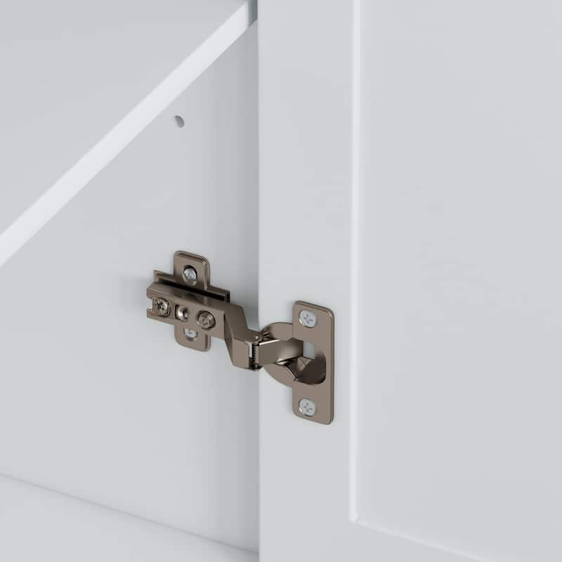 Anmytek Multifunctional Storage Kitchen Island Cart with Foldable Rubberwood Tabletop, Cabinet, Drawers, Spice Rack