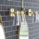 preview thumbnail 24 of 32, Prominence Home Fairendale, Vanity Light, Soft Gold - Soft Gold 2-Light