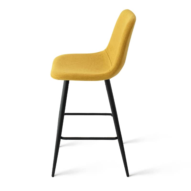 Fabric Upholstered 26" Counter Stool (Set of 2) - 38"x19"x19"
