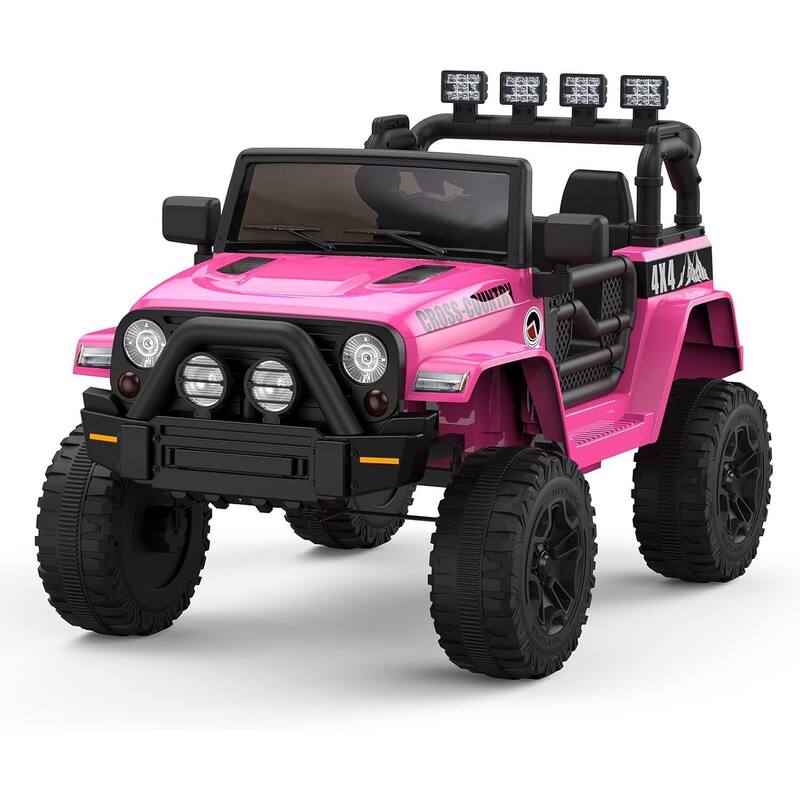 2-Seater Ride On Truck Car - Rose