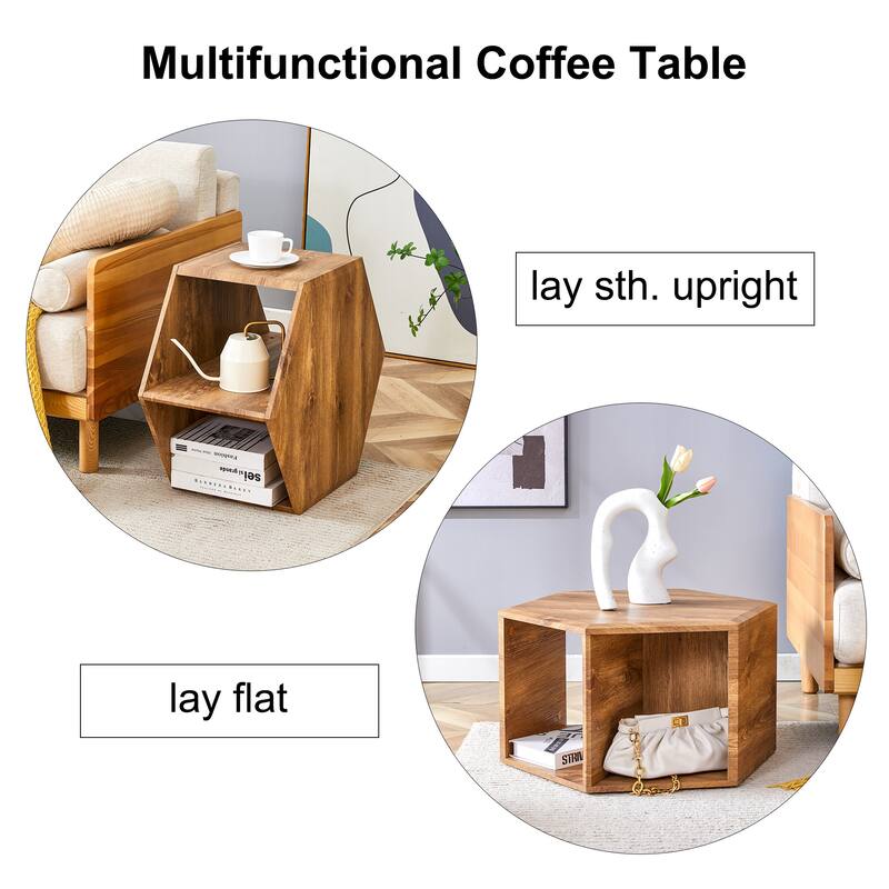 Modern Hexagonal Coffee Table
