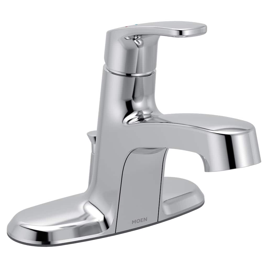 Moen L45701 Chateau 1.2 GPM Centerset Bathroom Faucet with Pop-Up - Polished Chrome