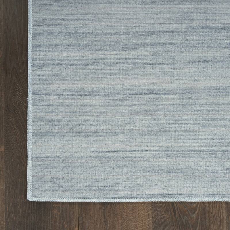 HomeRoots Abstract Modern Runner Area Rug - 120.00 in. x 26.00 in. x 0.25 in.