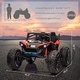 preview thumbnail 6 of 22, 2 Seaters 24V Ride on UTV with Remote Control,10AH Battery, 400W Powerful Motors with 17" EVA Wheels