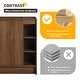 preview thumbnail 7 of 25, Beingnext 28" Bathroom Vanity With Sink, Freestanding Bathroom Vanity With 1 Door And 3 Shelves