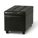 preview thumbnail 9 of 128, WYNDENHALL Essex 34-in. Wide Rectangular Storage Ottoman