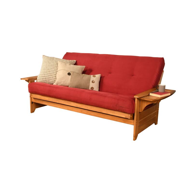 Somette Phoenix Butternut Futon Set with Mattress