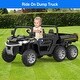 preview thumbnail 27 of 39, 24V 2 Seater Ride On Dump Truck with Remote Control