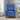 Wingback Recliner Single Sofa Tufted Fabric Cotton Armchair Blue - 32" x 28"