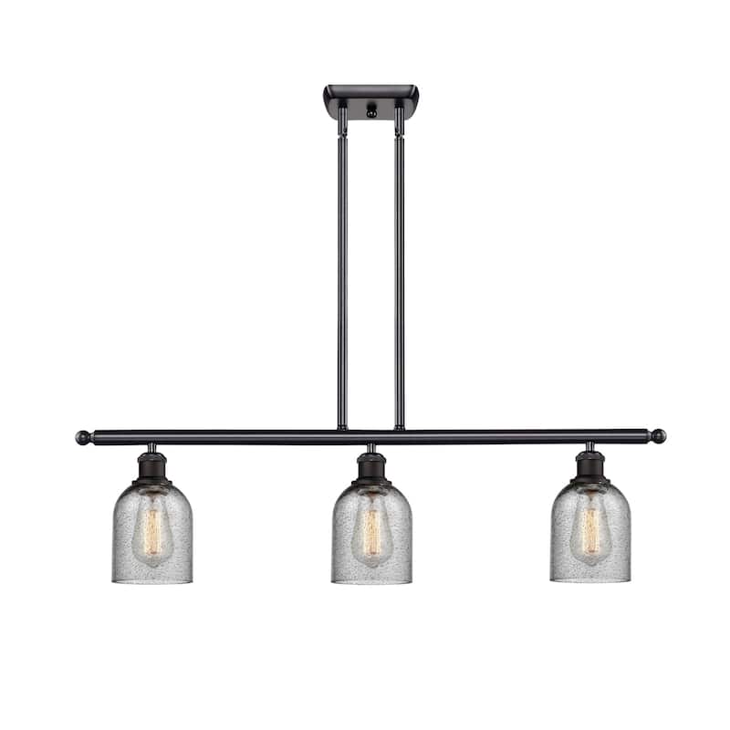 Innovations Lighting Caledonia 3 Light 36" Wide Linear Chandelier