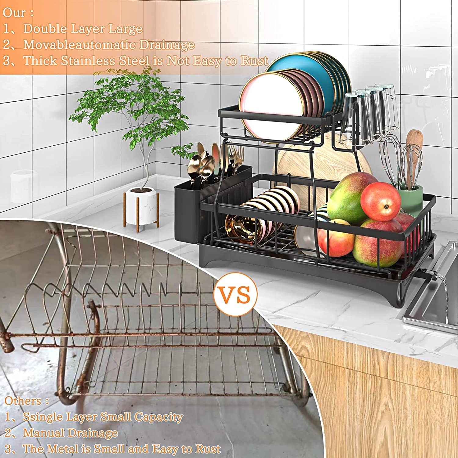 https://ak1.ostkcdn.com/images/products/is/images/direct/a5c81e20fb74b3eb820a510d83a927b2624882e0/2-Tier-Large-Dish-Rack-and-Drain-Board-Set-for-Kitchen-Counter.jpg