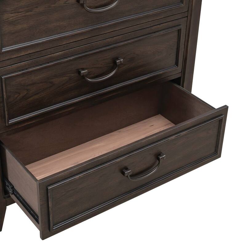 Paradise Valley Saddle Brown 5 Drawer Chest